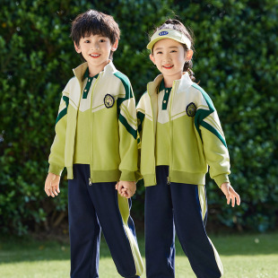 小学生校服春秋装幼儿园园服夏装儿童运动班服春季秋季一年级套装