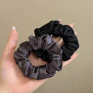 猪大肠头绳橡皮筋发圈女扎头发绳头饰头花肥肠慵懒风高级感轻奢风