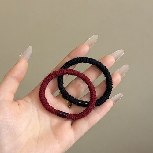 诗情画意简约头绳皮筋