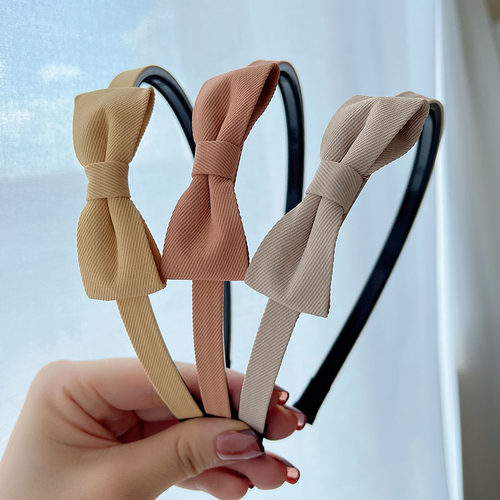 蝴蝶结带齿防滑发卡可爱