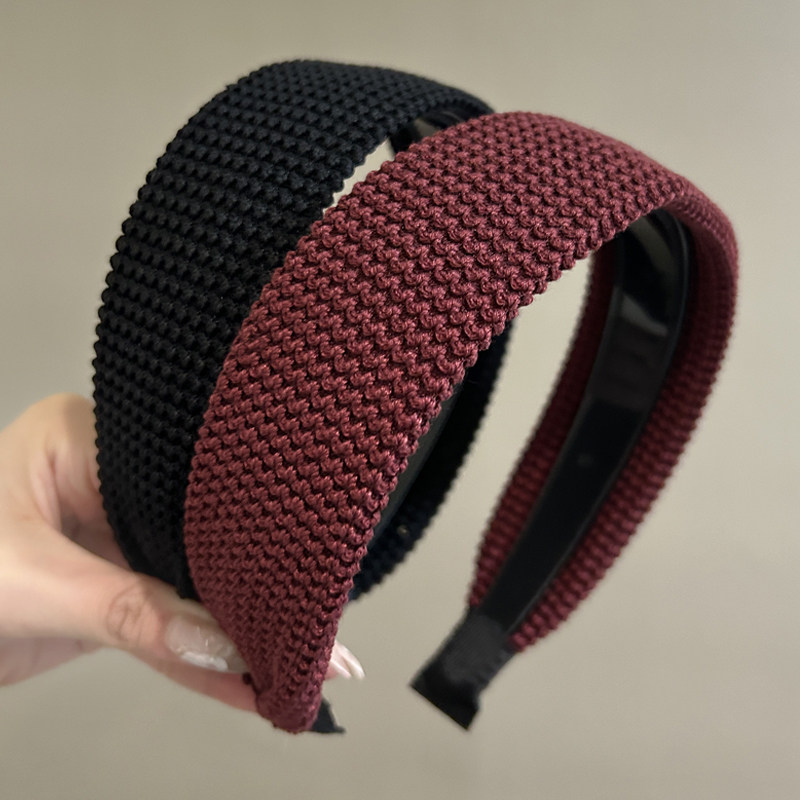 诗情画意简约毛线发箍