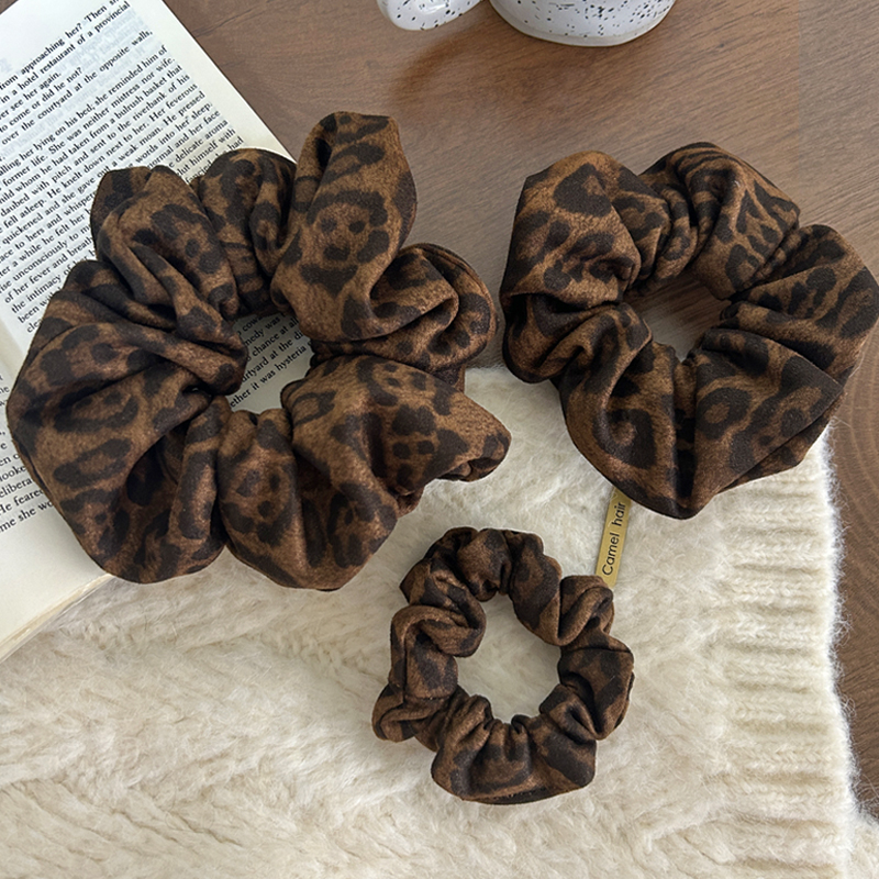 诗情画意豹纹大肠发圈