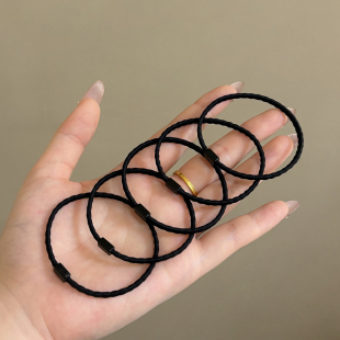 头绳小橡皮筋发圈女扎头发绳头饰皮套高级感成人马尾皮圈短发简约