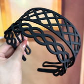 洗脸专用防滑不掉发箍女头箍压发捆头饰敷面膜洗头洗澡塑料碎发窟