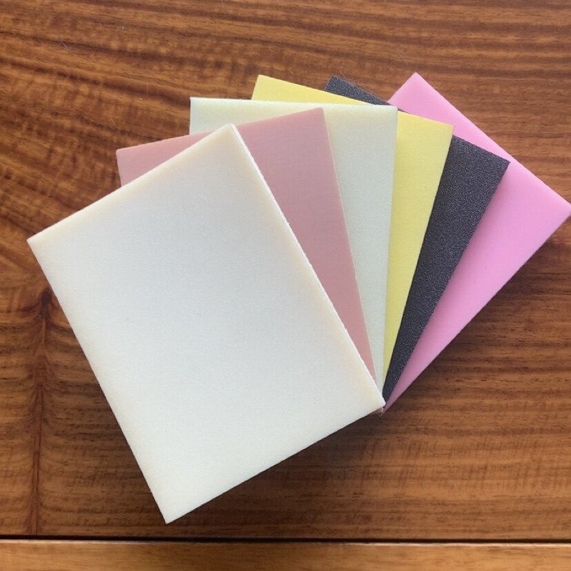 70*100MM背绒方块海绵砂纸汽车塑料金属3C电子产品打磨抛光3000号