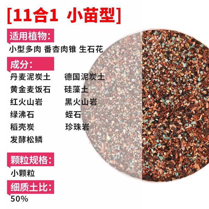 多肉专用营养土颗粒河沙麦饭石
