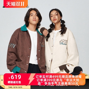 STARTER | INLINE棒球服男女款2023冬冬新夹克美式学院风休闲外套