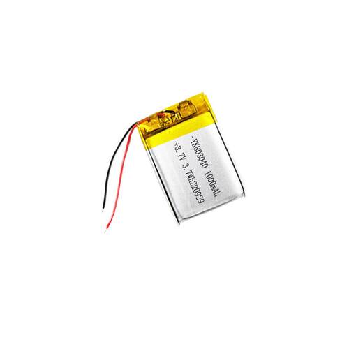 803040聚合物锂电池3.7V 1000mAh补水仪锂电池儿童玩具可充电电芯
