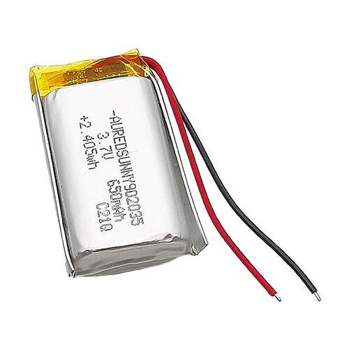 聚合物锂电池902035 3.7v650mah音箱定位器记录仪充电锂电池