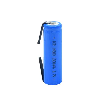 3.7V 1500mAh 14500 锂离子电池，用于手电筒麦克风收音机