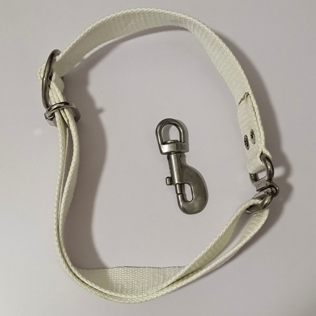 吴桥铁机杂技魔术气功道具纯棉保险带不锈钢保险钩高空吊威亚表演