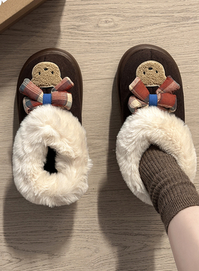 日本OFFCAT厚底增高加绒保暖全包勃肯鞋女鞋2025冬季新款爆款雪地