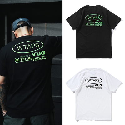 日系余文乐同款WTAPS PROTECTED BY 隐藏款印花短袖男夏季圆领T恤