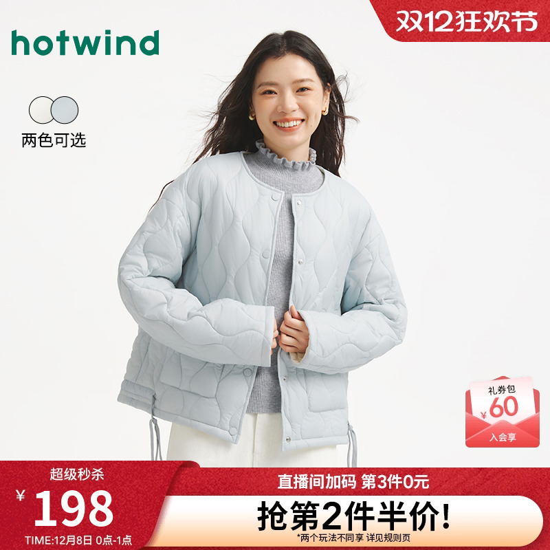 25年冬季新款女士轻薄棉服