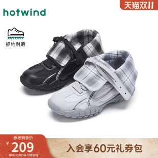 新款 2025年冬季 小众薄底女鞋 复古德训鞋 热风运动休闲鞋 慢跑鞋 女款