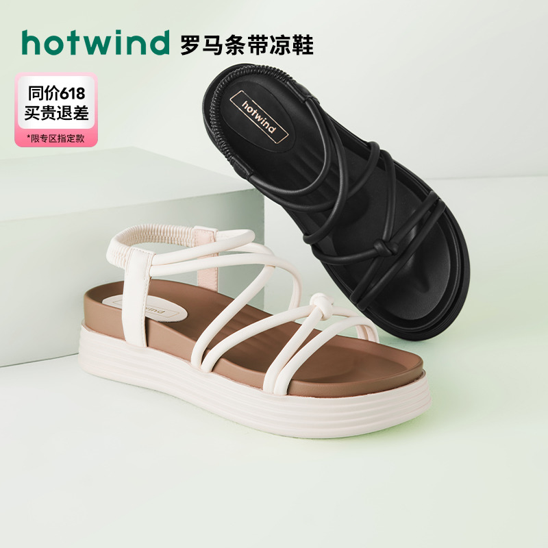 2024年时装凉鞋Hotwind/热风