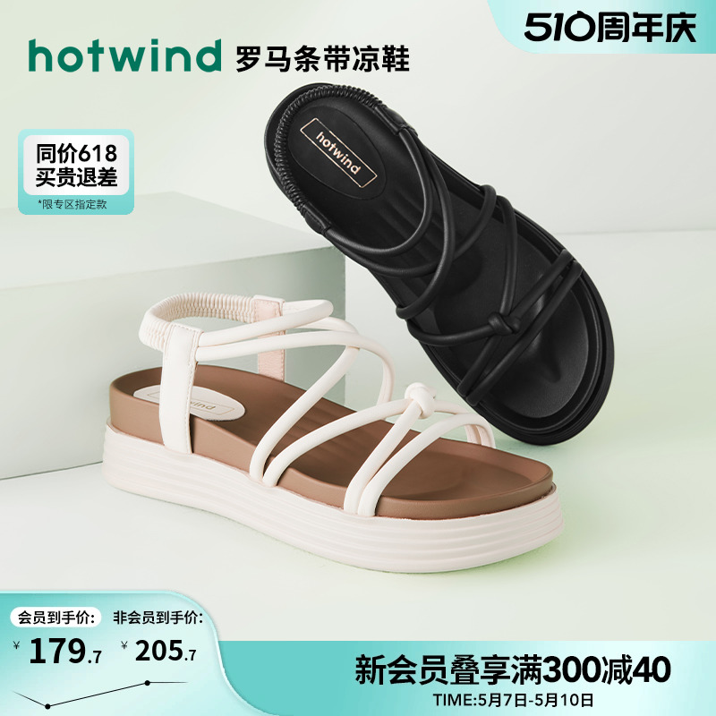 2024年时装凉鞋Hotwind/热风