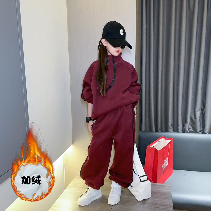 女童套装春秋款2025新款