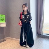 女童潮酷时髦穿搭洋气女孩个性 新款 外套潮 2026春季 儿童爵士舞服装