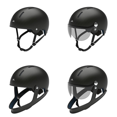 法国VELDT Mark2碳纤维越野自行车城市骑行头盔滑雪盔多功能半盔