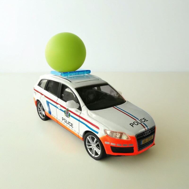 奥迪Q7卢森堡警车模型DeAgostini