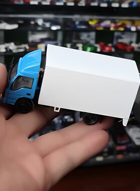 微缩场景桌面摆件五十铃ISUZU香港货车模型Best Choose合金树脂