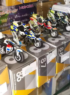 TINY微影摩托车模型电单车机车轻骑电动自行车警车比例1:35 1:43