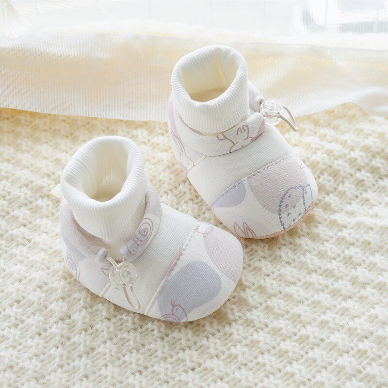 婴儿鞋子春秋季男女宝宝步前鞋0-12个月学步鞋软底防滑鞋袜不掉鞋