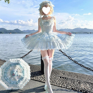 织锦园lolita原创糖果屋洛丽塔JSK洋装甜美可爱lo裙公主裙