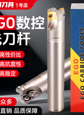 EGO铣刀杆加长数控刀杆直角平面立铣刀杆R2.5/5/6EMR/TRS/ERP刀杆