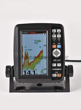 HONDEX日本海马船用探鱼器海上渔船声纳超声波探测仪水深礁石600W