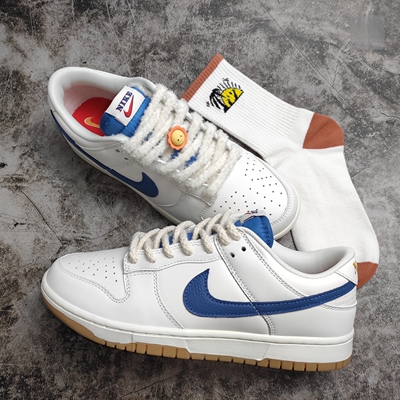 牛奶蓝低帮男子复古潮流休闲滑板鞋DX3198-133广东MZ仓