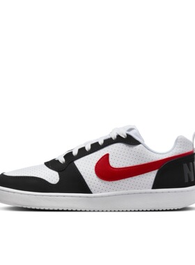 耐克Nike低帮板鞋男款黑白红838937-102温州HP仓