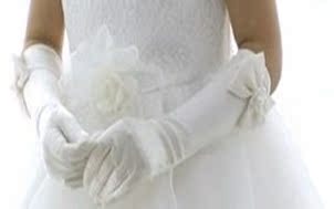 Gants pour fille en satin - Ref 2151253 Image 1
