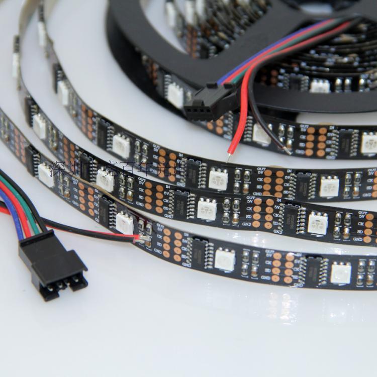 ws2801全彩跑马流星32led灯条led