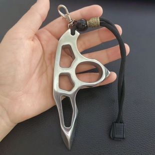 正品304不锈钢指虎扳指戒指随身便携合法防身武器破窗救援工具