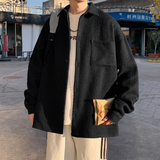 2024春季新款小香风编织衬衫外套男CC033-P45控68，男装衬衫，电商B237