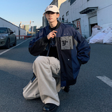 2023秋季新款男士工装立体口袋夹克外套杏色JK036-P85控128，男装夹克，电商B237