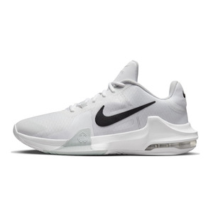 Nike Air Max Impact 4  白黑 中帮 篮球鞋 男款 DM1124-100
