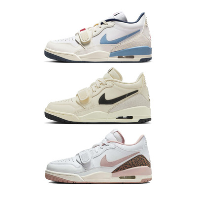 Jordan Legacy 312 Low  白蓝红 低帮复古篮球鞋 女款 HM3709-141