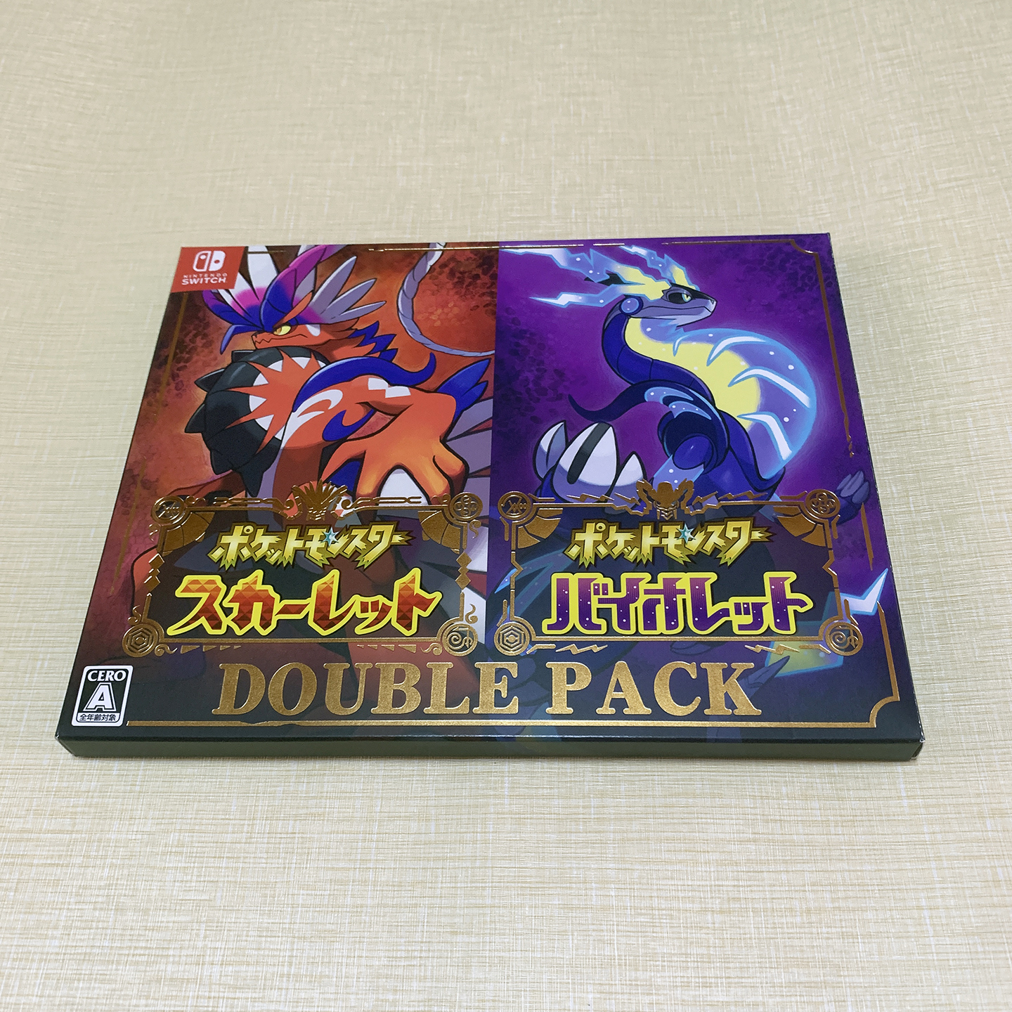 全新日版NS宝可梦朱紫同捆 初版带特典 无DLC Switch 带中文