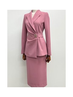 韩国东大门高端设计师女装 23秋季韩版修身时尚休闲套装正品代购