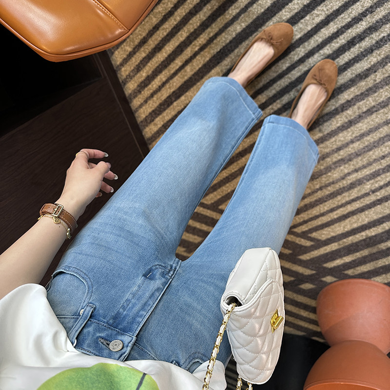直腿招牌~！九分宽松阔腿奶奶裤女2026新款春季薄款直筒牛仔裤子,女装/女士精品,牛仔裤,淘宝优惠券,粉丝福利购,淘宝优惠卷