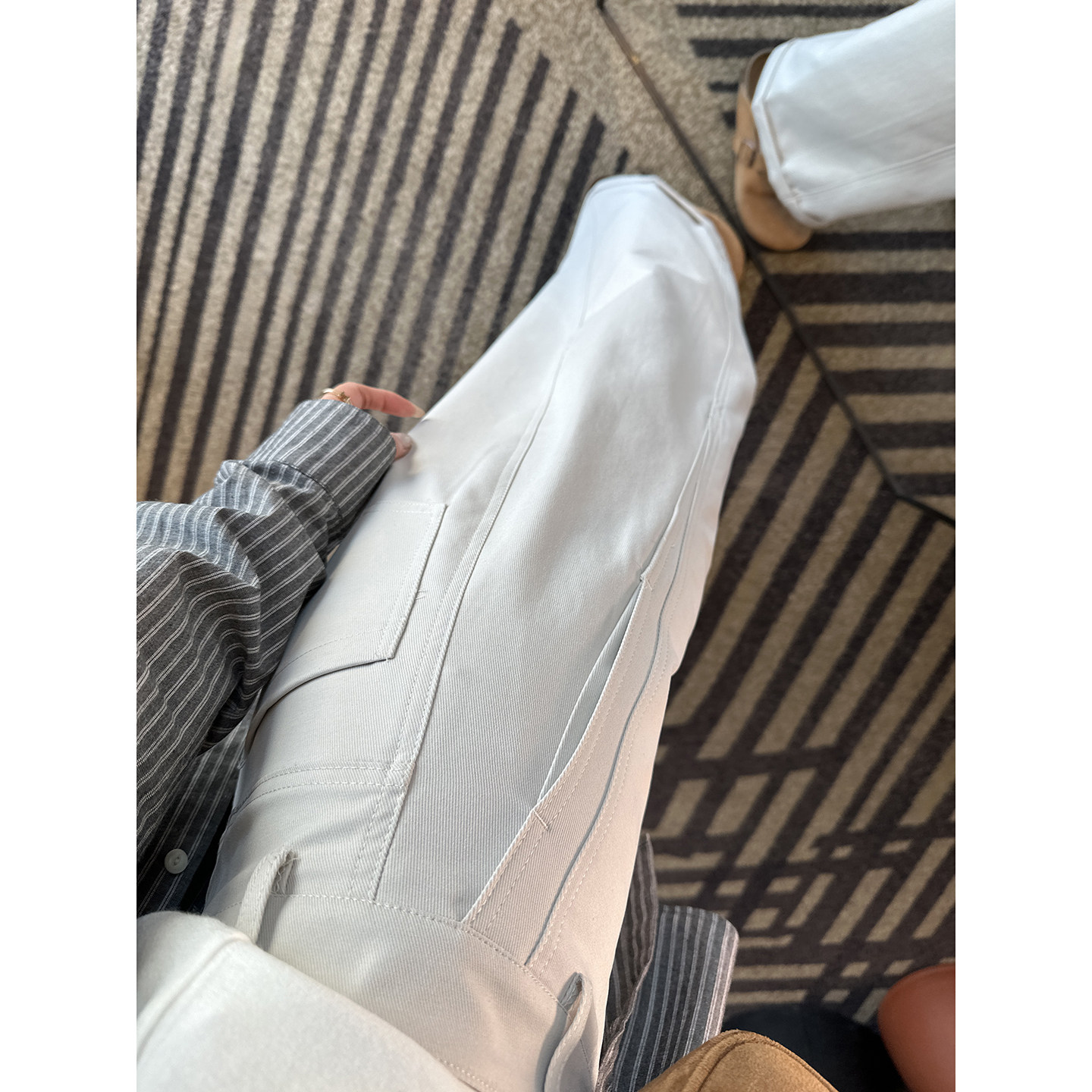 胯宽消失术！~卷边弯刀休闲裤女新款梨型显瘦小个子宽松阔腿长裤,女装/女士精品,休闲裤,淘宝优惠券,粉丝福利购,淘宝优惠卷