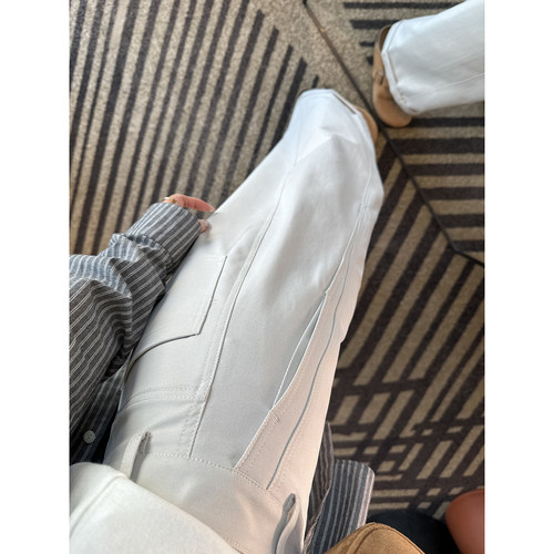 胯宽消失术！~卷边弯刀休闲裤女