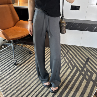 新百搭宽松直筒阔腿裤 女春季 云朵棉提臀瑜伽休闲裤 穿上不想脱