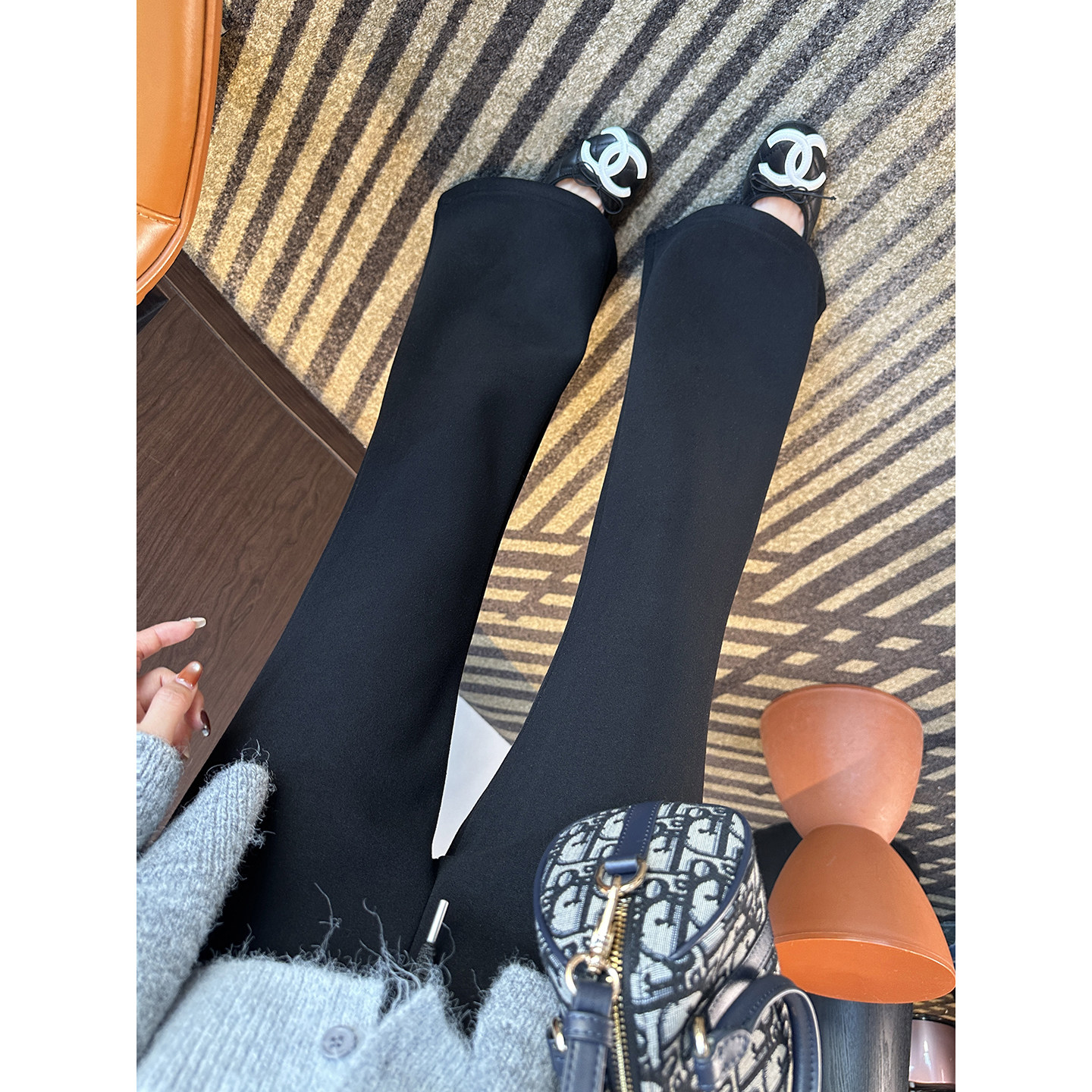 拯救腿型焦虑！~高腰喇叭休闲裤女2025新款冬加绒弹力显瘦卫裤长,女装/女士精品,休闲裤,淘宝优惠券,粉丝福利购,淘宝优惠卷