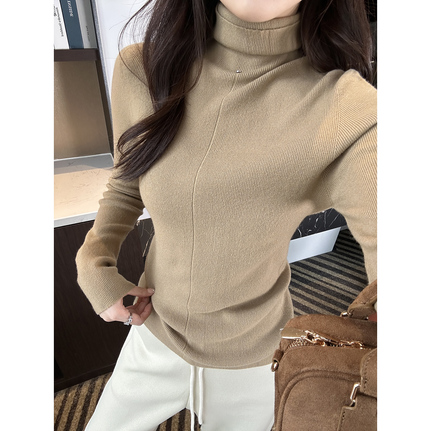 软糯到犯规！安迪绒长袖针织打底