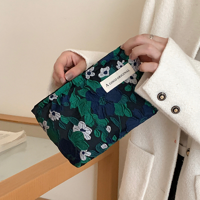 收纳复古便携式化妆包零钱包