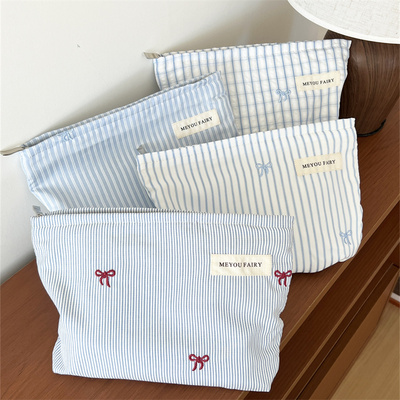 小清新化妆包大容量便携护肤品收纳袋旅行内胆包补妆包洗漱包手拿